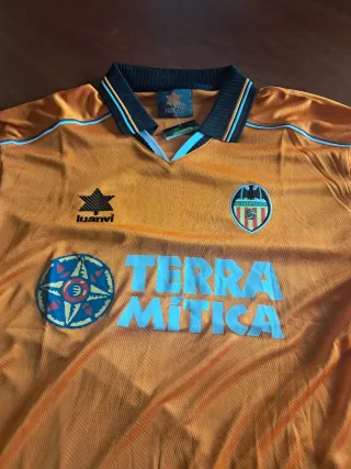 Camiseta Valencia CF Luanvi Naranja Talla M