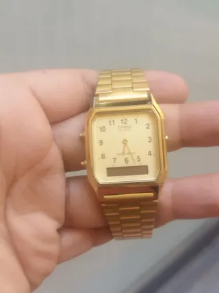 Reloj Casio Dorado