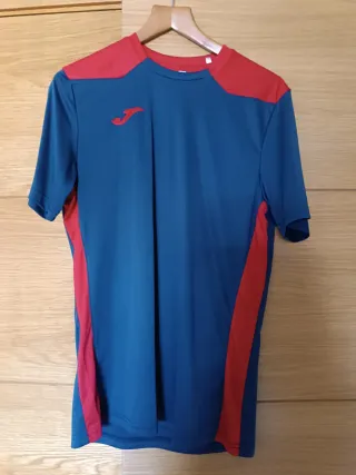 Camiseta Joma Hombre Talla L Azul y Rojo
