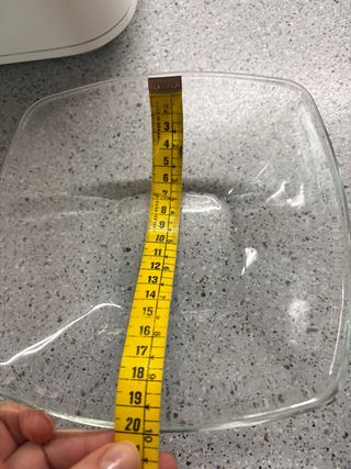 Porta cioccolatini vintage in vetro