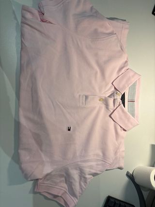 Polo Tommy Hilfiger Rosa Talla S