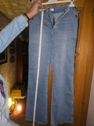 Pantalón Vaquero Mujer Talle Alto