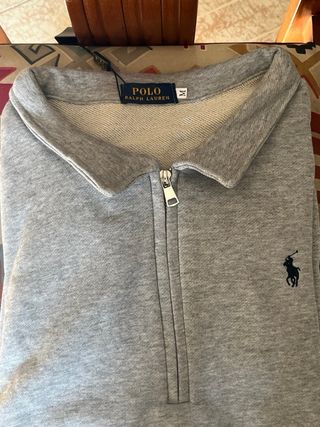 Sudadera Polo Ralph Lauren Gris Talla M