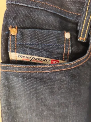 Pantalón vaquero Diesel hombre azul