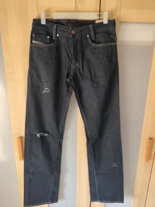 Pantalón vaquero Diesel hombre azul