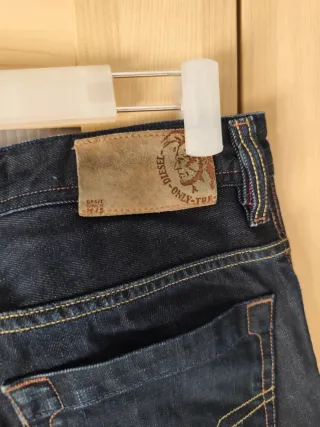Pantalón vaquero Diesel hombre azul