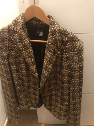 Americana Zara Texturizada Talla M