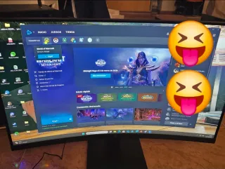 Monitor LG 32 Curvo 32MR50C 100Hz