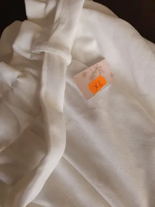 Pantalon fluido blanco T.XL (42) NUEVO