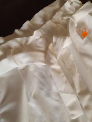 Pantalon fluido blanco T.XL (42) NUEVO