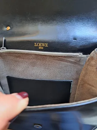 Bolso Loewe vintage negro