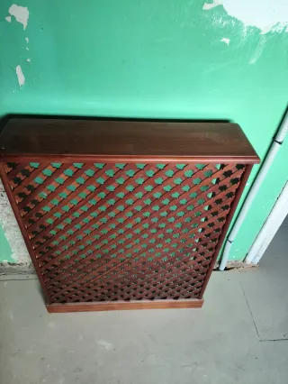 5 Cubre Radiadores Madera Oscura