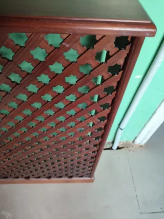 5 Cubre Radiadores Madera Oscura