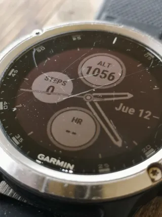 Garmin Fénix 5 Plus 47mm Negro/Plata