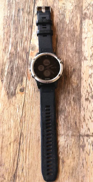 Garmin Fénix 5 Plus 47mm Negro/Plata