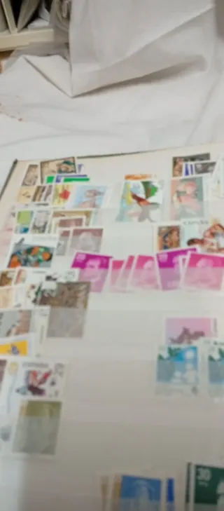 Álbum de sellos españoles