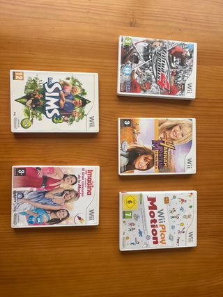 Pack 3 juegos Wii
