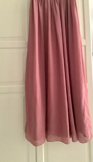 Abito lungo rosa cerimonia boutique tg. XL