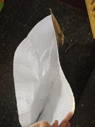 Aislamiento térmico aluminio y burbuja