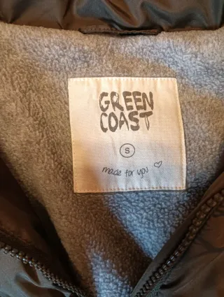 Cazadora acolchada Green Coast Talla S