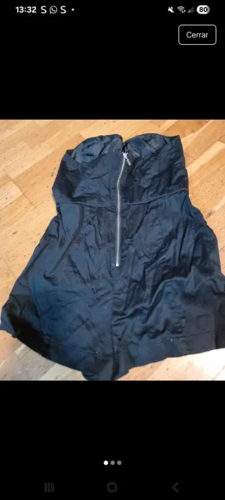 Vestido Mono Adolfo Dominguez Negro