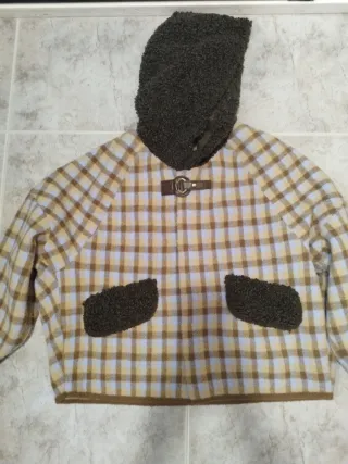 Cazadora a cuadros sin estrenar