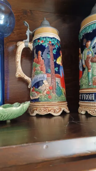 Jarra Cerveza Alemana Antigua