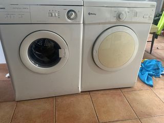 Secadora Balay y Lavadora Zanussi