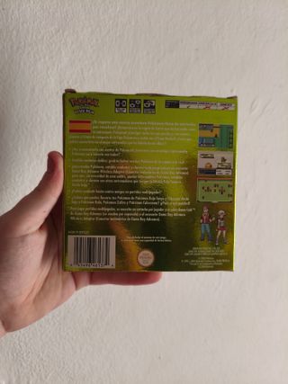 Pokémon Verde Hoja Game Boy Advance