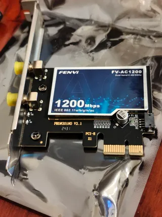 Módulo inalámbrico Wi-Fi y Bluetooth PCIe