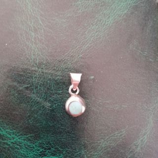 Congante y pendientes de plata 925 y turquesas