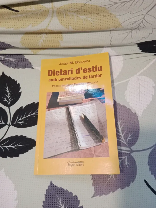 Dietari d'estiu amb pinzellades de tardor Boixareu