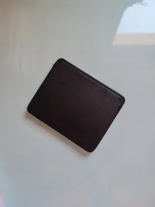 Tarjetero / cartera / monedero de imitación cuero