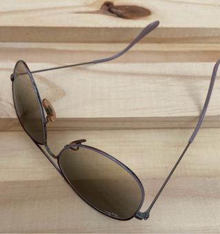 Gafas Ray-Ban mujer moradas. Degradadas Marrón.