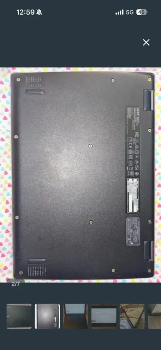 Chromebook Acer Negro