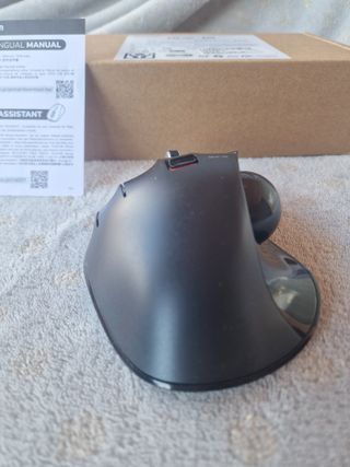 Ratón Trackball Inalámbrico para Zurdos
