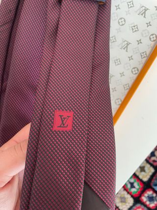 Corbata Louis Vuitton Nueva con Etiqueta
