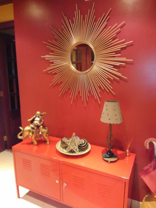 Móvel Ikea Metal Vermelho