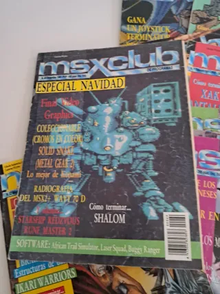 Revistas MSX Club (varios números)