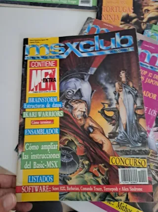 Revistas MSX Club (varios números)