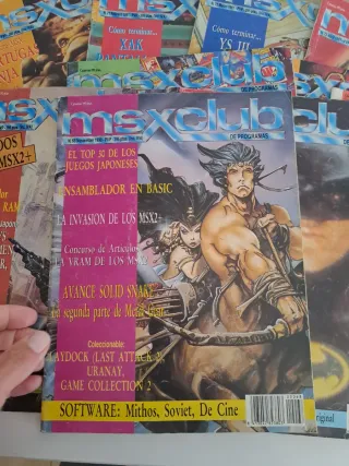 Revistas MSX Club (varios números)