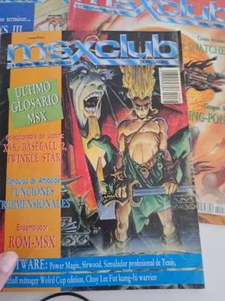 Revistas MSX Club (varios números)