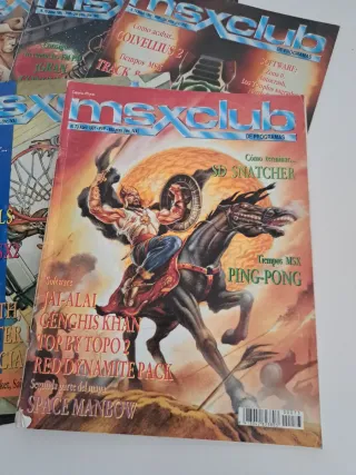 Revistas MSX Club (varios números)