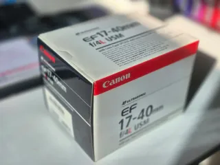 Objetivo Canon EF 17-40mm f/4L USM