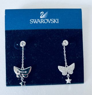 Pendientes Swarovski Mariposa y Estrella