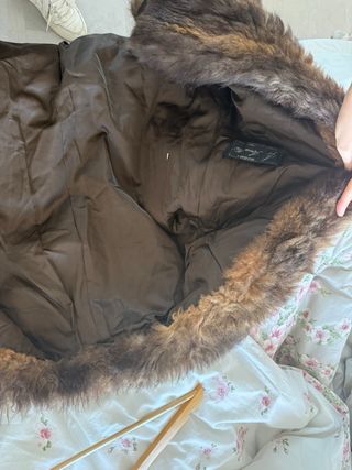 Pelliccia vintage in buone condizioni vera