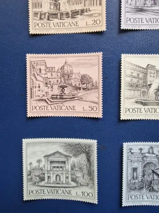 Serie francobolli Poste Vaticane