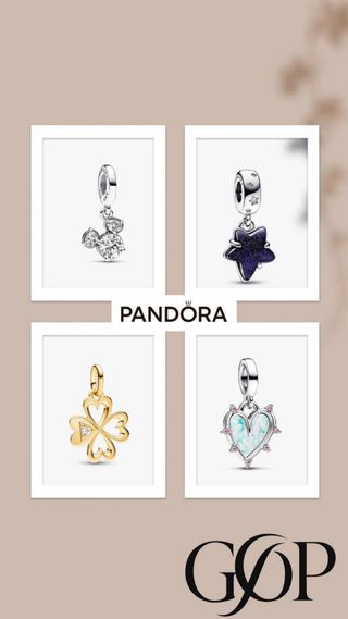 Anillo Pandora Corazón Rosa y Circonitas