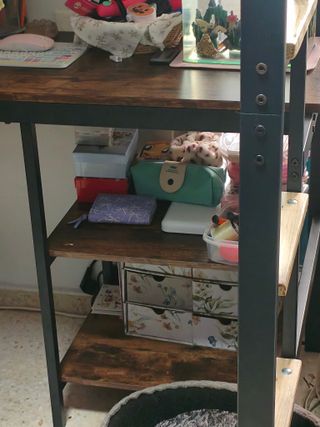 Cama litera con escritorio