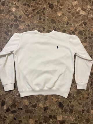 Sudadera Polo Ralph Lauren Blanca